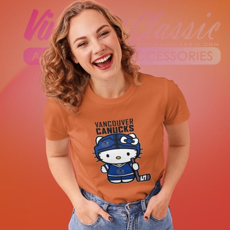 Vancouver Canucks Hello Kitty Shirt Women T shirt Vancouver Canucks Hello Kitty Shirt Women T shirt