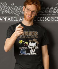 Vancouver Canucks Make Me Drinks T Shirt