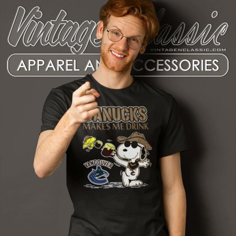 Vancouver Canucks Make Me Drinks T Shirt Vancouver Canucks Make Me Drinks T Shirt