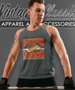 Vancouver Canucks Nhl Hockey Tank Top Racerback