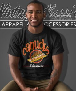 Vancouver Canucksshirta Nhl Hockey Shirt Vintage Woody Sports Canucks T Shirt
