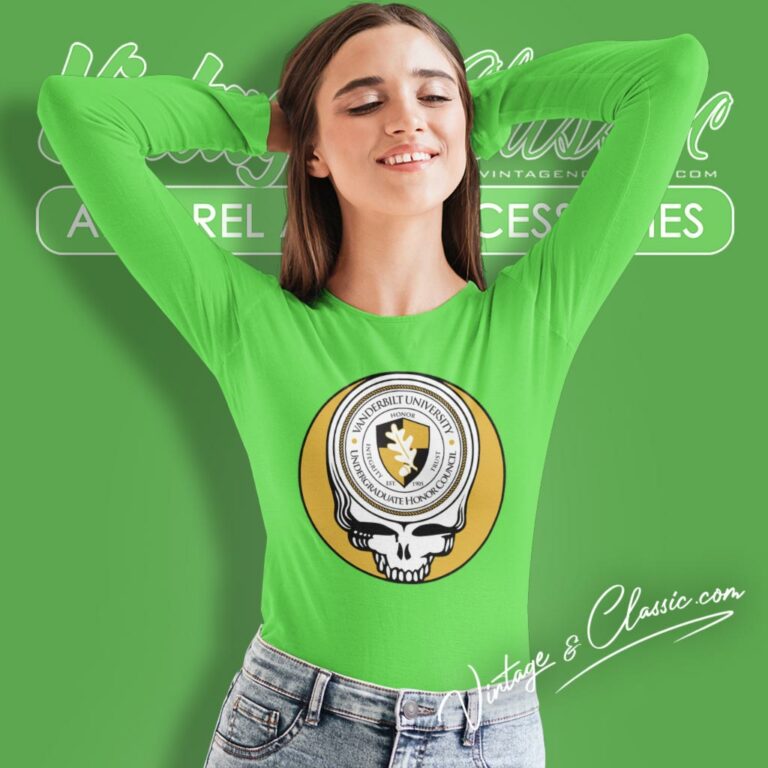 Vanderbilt University Grateful Dead Steal Your Face Long Sleeve Tee Vanderbilt University Grateful Dead Steal Your Face Long Sleeve Tee