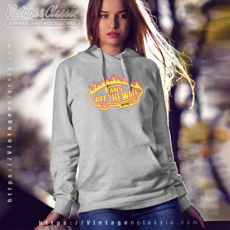 Vans Thrasher Flame Logo Hoodie Vans Thrasher Flame Logo Hoodie