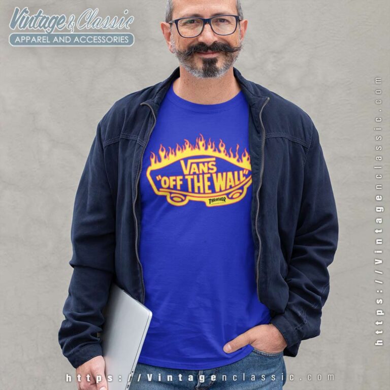 Vans Thrasher Flame Logo Long Sleeve Tee Vans Thrasher Flame Logo Long Sleeve Tee