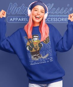 Vegas Golden Knights Donald Duck Hockey Shirt Sweatshirt