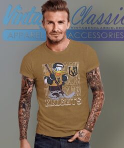 Vegas Golden Knights Donald Duck Hockey Shirt T shirt