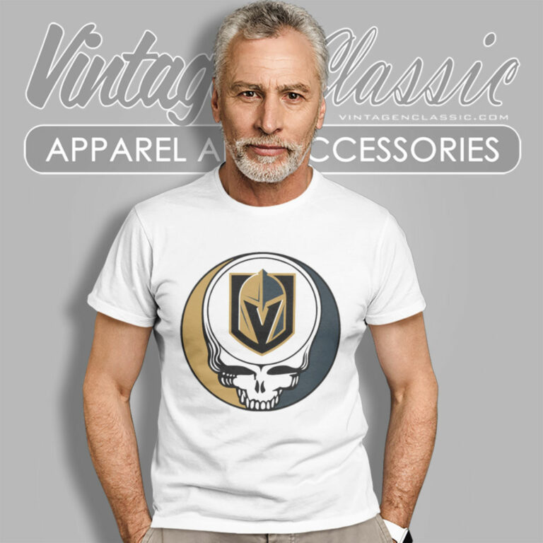 Vegas Golden Knights Grateful Dead Steal Your Face T Shirt Vegas Golden Knights Grateful Dead Steal Your Face T Shirt