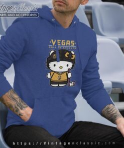 Vegas Golden Knights Hello Kitty Shirt Hoodie