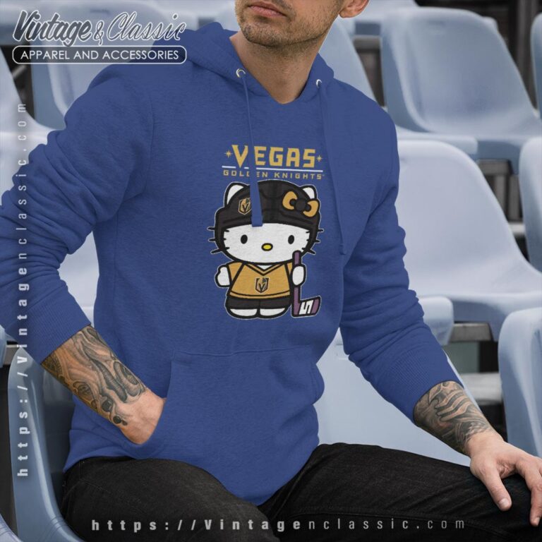 Vegas Golden Knights Hello Kitty Shirt Hoodie Vegas Golden Knights Hello Kitty Shirt Hoodie