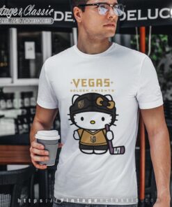 Vegas Golden Knights Hello Kitty Shirt T shirt