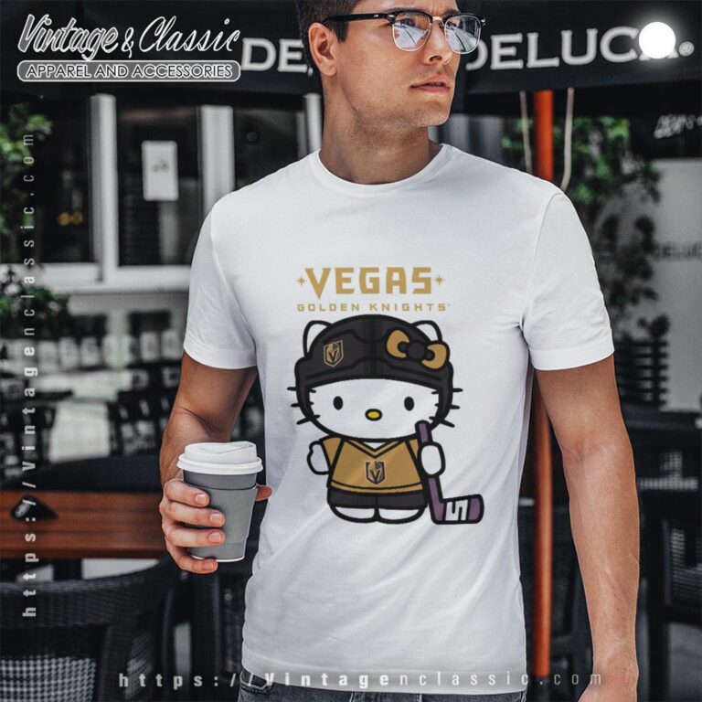 Vegas Golden Knights Hello Kitty Shirt T shirt Vegas Golden Knights Hello Kitty Shirt T shirt