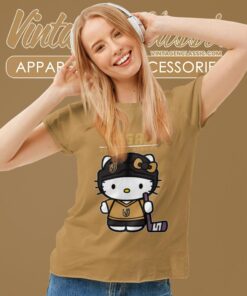 Vegas Golden Knights Hello Kitty Shirt Women T shirt