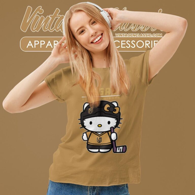 Vegas Golden Knights Hello Kitty Shirt Women T shirt Vegas Golden Knights Hello Kitty Shirt Women T shirt