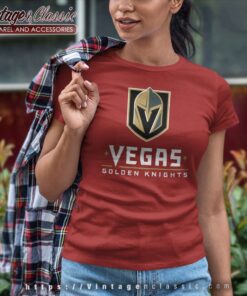Vegas Golden Knights Logo Women TShirt