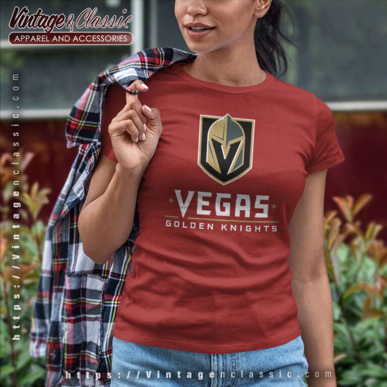 Vegas Golden Knights Logo Women TShirt Vegas Golden Knights Logo Women TShirt