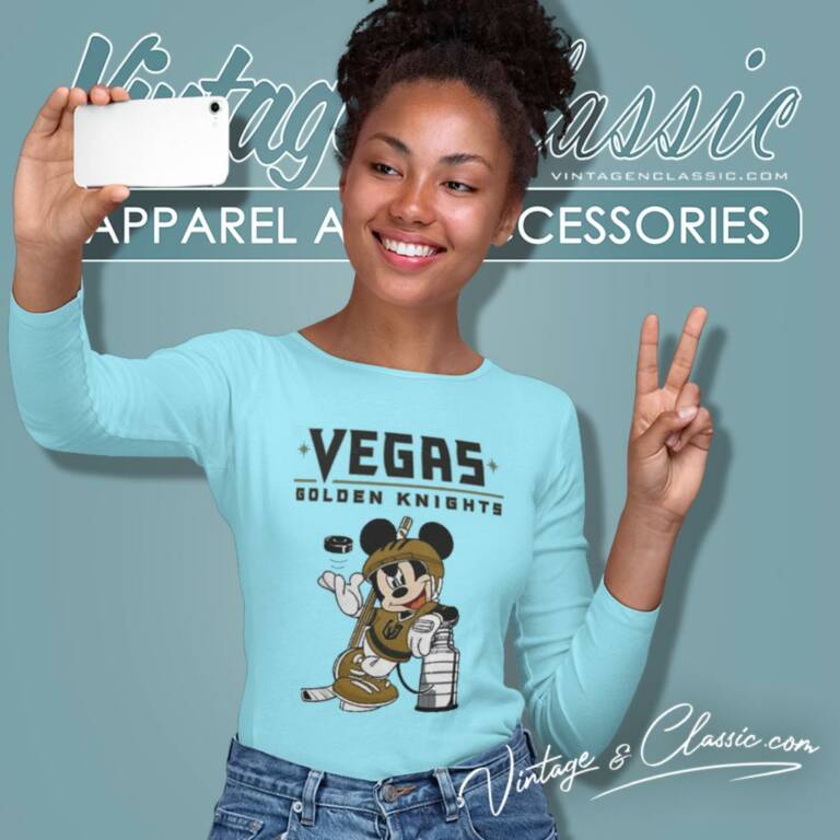 Vegas Golden Knights Mickey 2023 Stanley Cup Champion Long Sleeve Tee Vegas Golden Knights Mickey 2023 Stanley Cup Champion Long Sleeve Tee