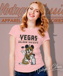Vegas Golden Knights Mickey 2023 Stanley Cup Champion Women T Shirt