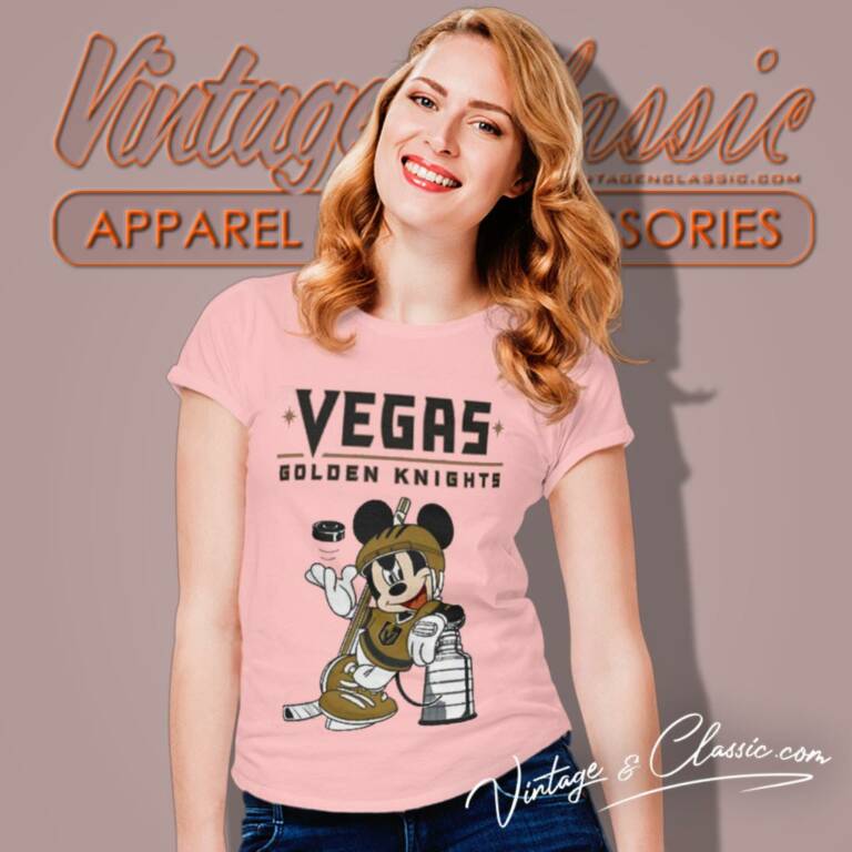 Vegas Golden Knights Mickey 2023 Stanley Cup Champion Women T Shirt Vegas Golden Knights Mickey 2023 Stanley Cup Champion Women T Shirt