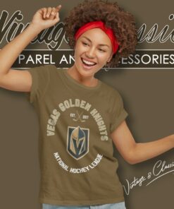 Vegas Golden Knights National Hockey League 2007 Women T Shirt