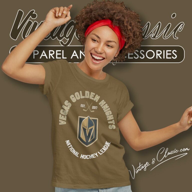 Vegas Golden Knights National Hockey League 2007 Women T Shirt Vegas Golden Knights National Hockey League 2007 Women T Shirt