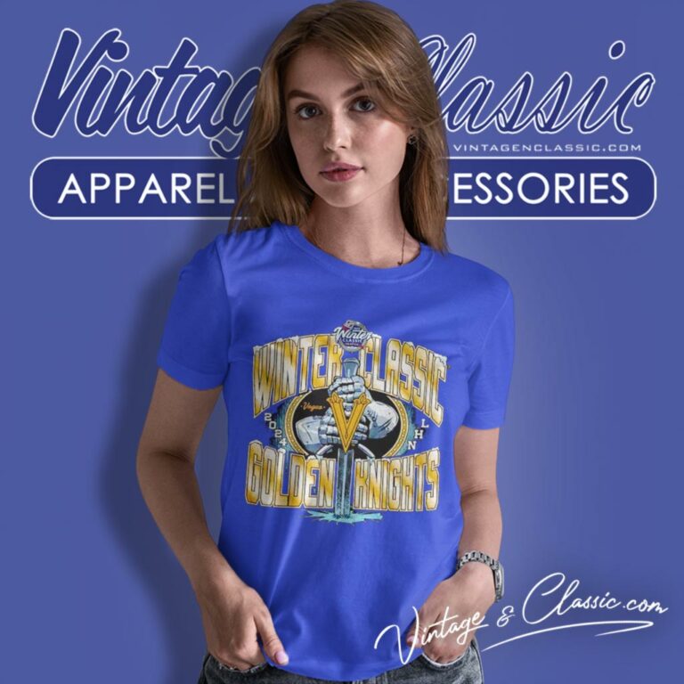 Vegas Golden Knights Nhl 2024 Winter Classic Women T Shirt Vegas Golden Knights Nhl 2024 Winter Classic Women T Shirt