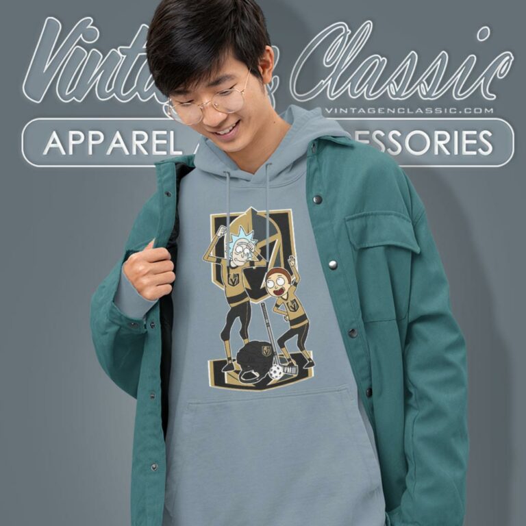 Vegas Golden Knights Rick And Morty Hoodie Vegas Golden Knights Rick And Morty Hoodie