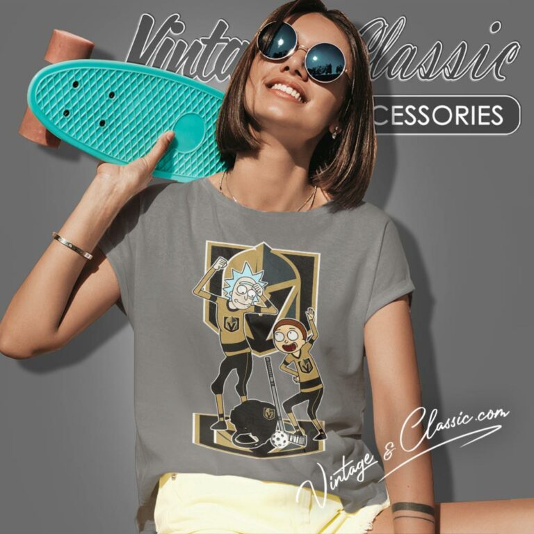 Vegas Golden Knights Rick And Morty Women T Shirt Vegas Golden Knights Rick And Morty Women T Shirt