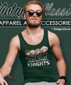 Vegas Golden Knights The Golden Girls Stay Golden Knights Tank Top Racerback
