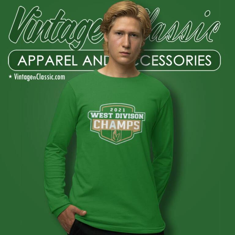 Vegas Golden Knights West Division 2021 Champs Long Sleeve Tee Vegas Golden Knights West Division 2021 Champs Long Sleeve Tee