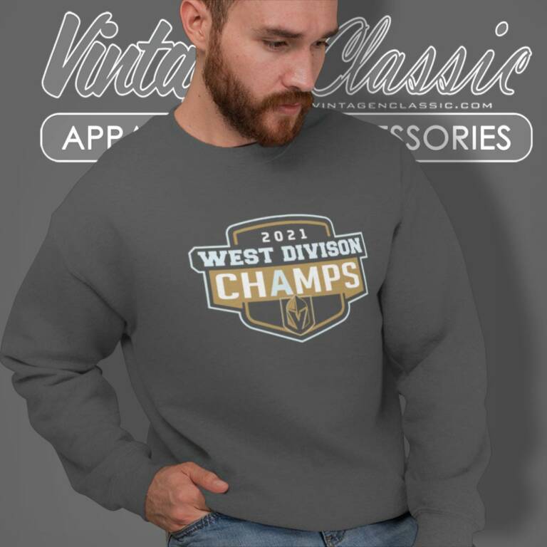 Vegas Golden Knights West Division 2021 Champs Sweatshirt Vegas Golden Knights West Division 2021 Champs Sweatshirt