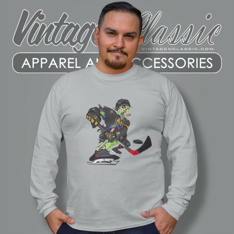 Vegas Golden Knights Zombie Long Sleeve Tee Vegas Golden Knights Zombie Long Sleeve Tee