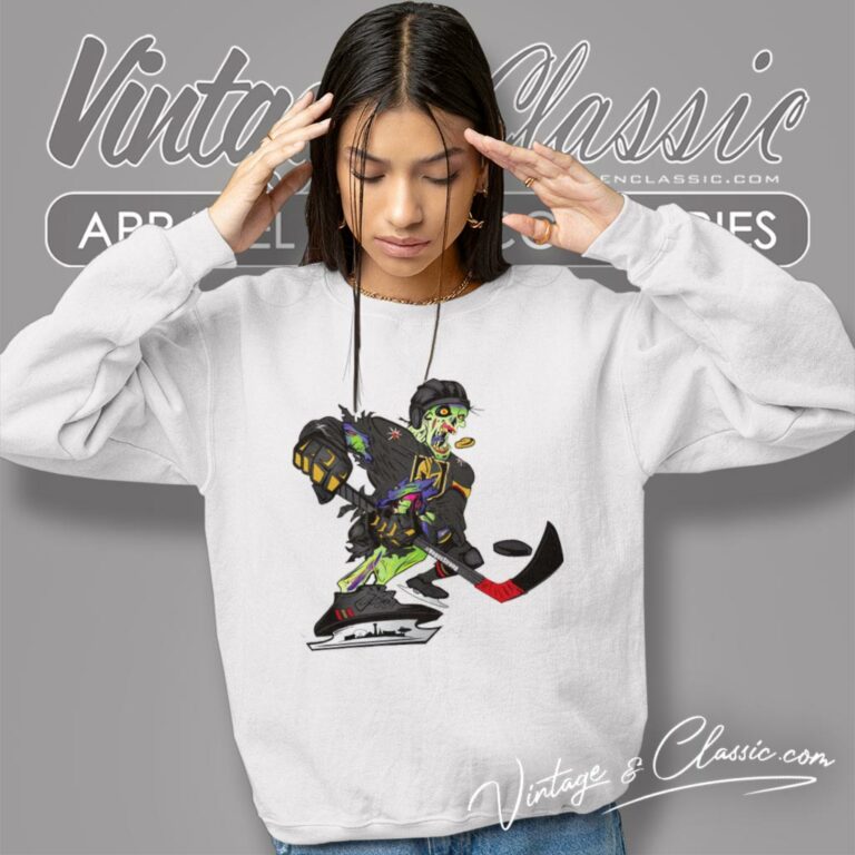 Vegas Golden Knights Zombie Sweatshirt Vegas Golden Knights Zombie Sweatshirt