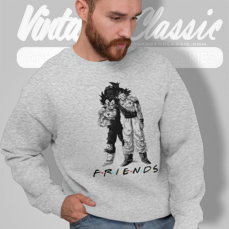 Vegeta And Goku Friends Dragon Ball Sweatshirt Vegeta And Goku Friends Dragon Ball Sweatshirt
