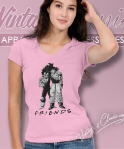 Vegeta And Goku Friends Dragon Ball V Neck TShirt