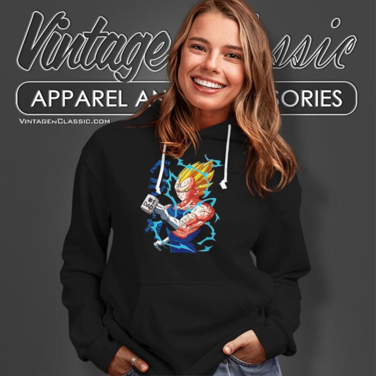 Vegeta Dad Number 1 Hoodie Vegeta Dad Number 1 Hoodie
