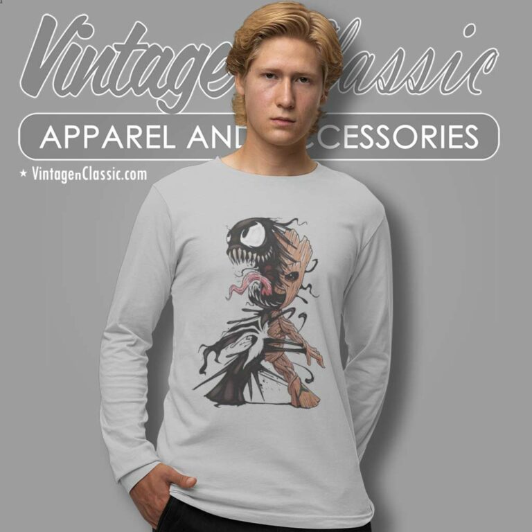 Venom Groot Mix Long Sleeve Tee Venom Groot Mix Long Sleeve Tee