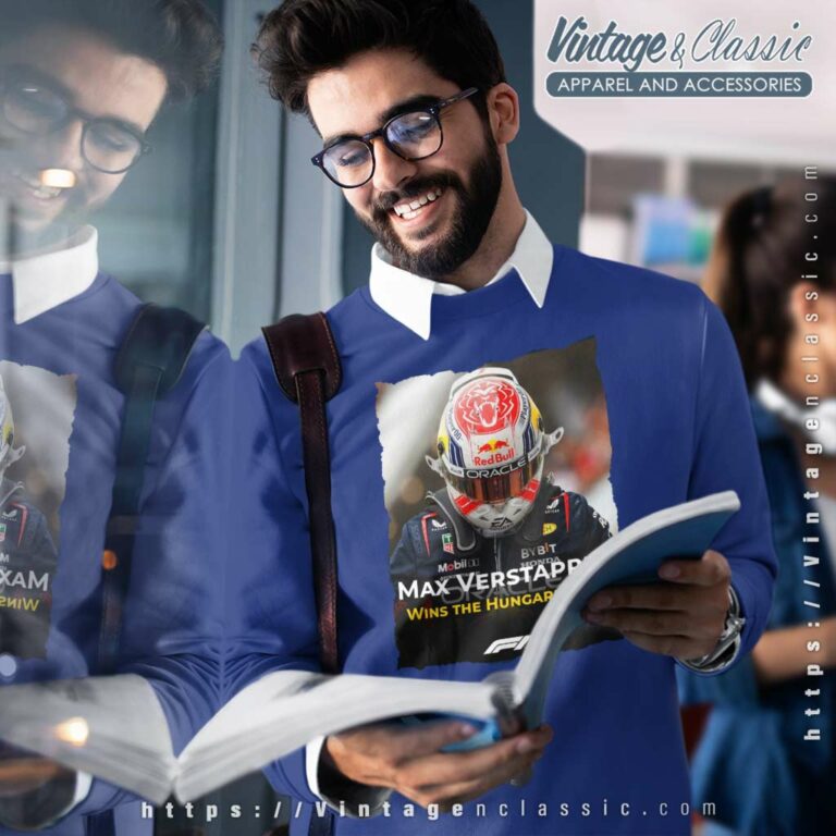 Verstappen Wins The Hungarian Gp Sweatshirt Verstappen Wins The Hungarian Gp Sweatshirt