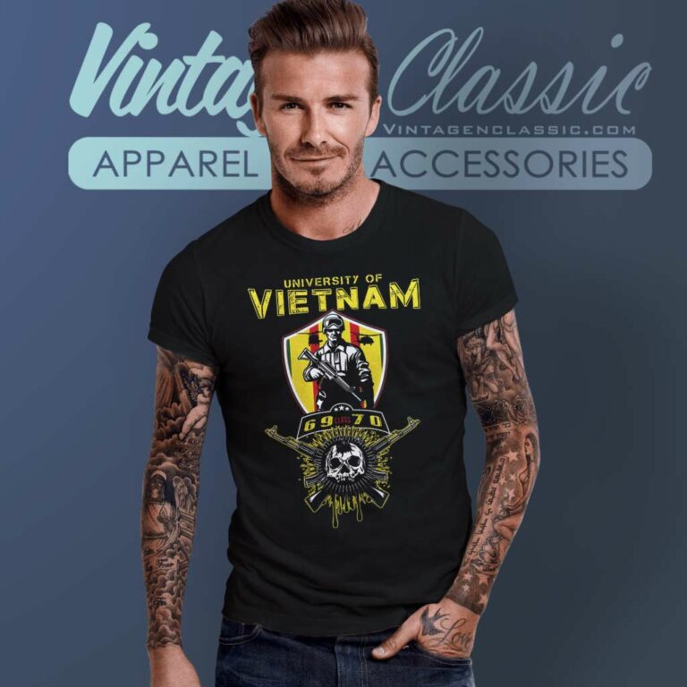 Vietnam Veteran University Of Vietnam T Shirt Vietnam Veteran University Of Vietnam T Shirt