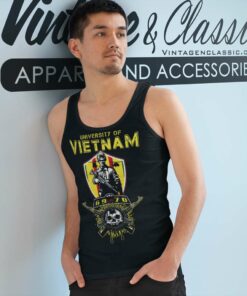 Vietnam Veteran University Of Vietnam Tank Top Racerback