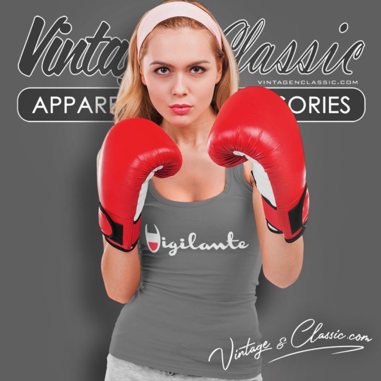 Vigilante X Champion Collab Tank Top Racerback Vigilante X Champion Collab Tank Top Racerback