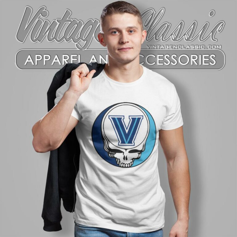 Villanova University Grateful Dead Steal Your Face T Shirt Villanova University Grateful Dead Steal Your Face T Shirt