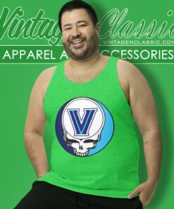 Villanova University Grateful Dead Steal Your Face Tank Top Racerback