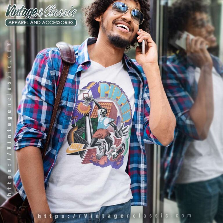 Vinatage Scottie Pippen Nike Hoop Heroes Nba V Neck TShirt Vinatage Scottie Pippen Nike Hoop Heroes Nba V Neck TShirt