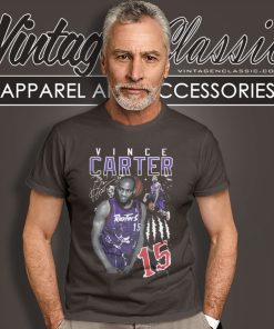 Vince Carter Toronto Raptors Nba Basketball Shirt 4 Vince Carter Toronto Raptors Nba Basketball T Shirt