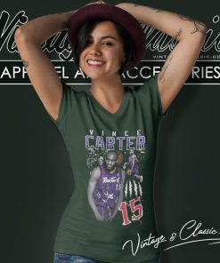 Vince Carter Toronto Raptors Nba Basketball Shirt 6 Vince Carter Toronto Raptors Nba Basketball V Neck TShirt