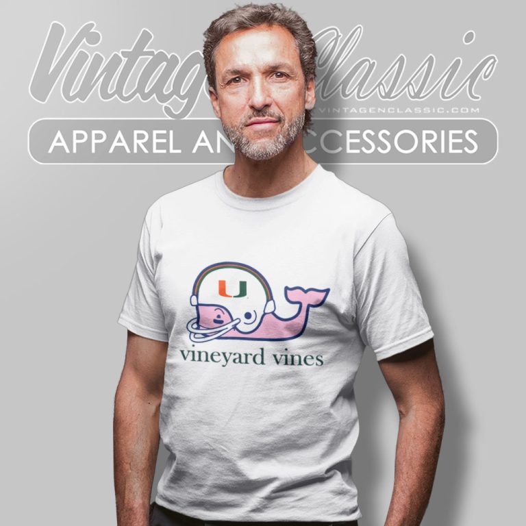 Vineyard Vines Adult Miami Hurricanes T Shirt Vineyard Vines Adult Miami Hurricanes T Shirt