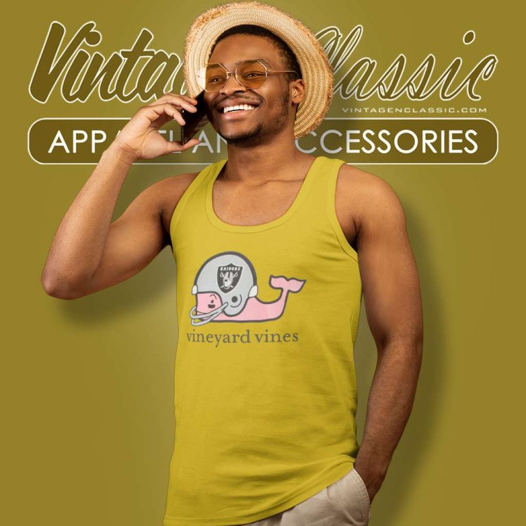 Vineyard Vines Raiders Whale Football Helmet Tank Top Racerback Vineyard Vines Raiders Whale Football Helmet Tank Top Racerback