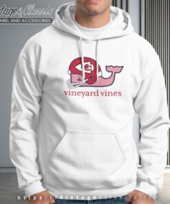 Vineyard Vines White Kansas City Chiefs Hoodie