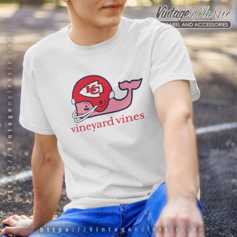 Vineyard Vines White Kansas City Chiefs Tshirt Vineyard Vines White Kansas City Chiefs Tshirt