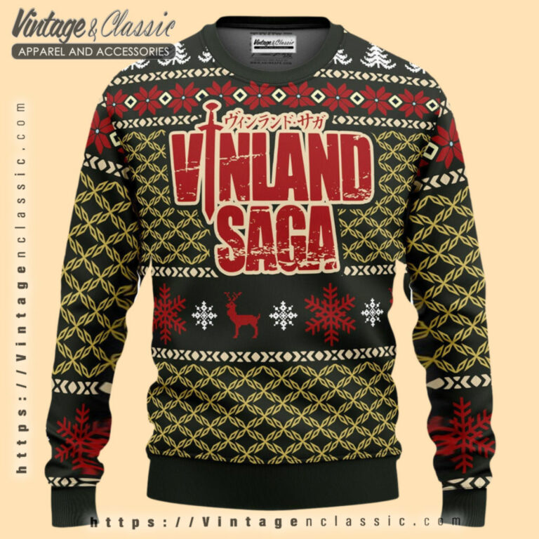 Vinland Saga Christmas Ugly Sweater Ugly Christmas Sweater Vinland Saga Christmas Ugly Sweater Ugly Christmas Sweater
